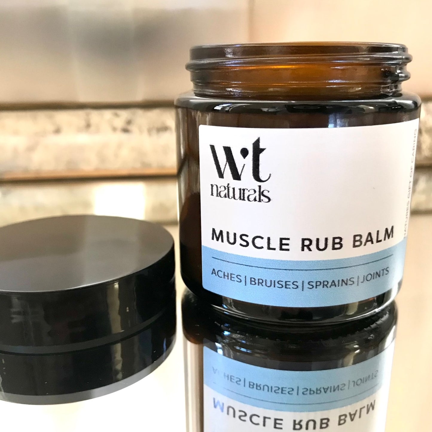 MUSCLE BEESWAX BALM - Arnica with Hemp Seed Oil