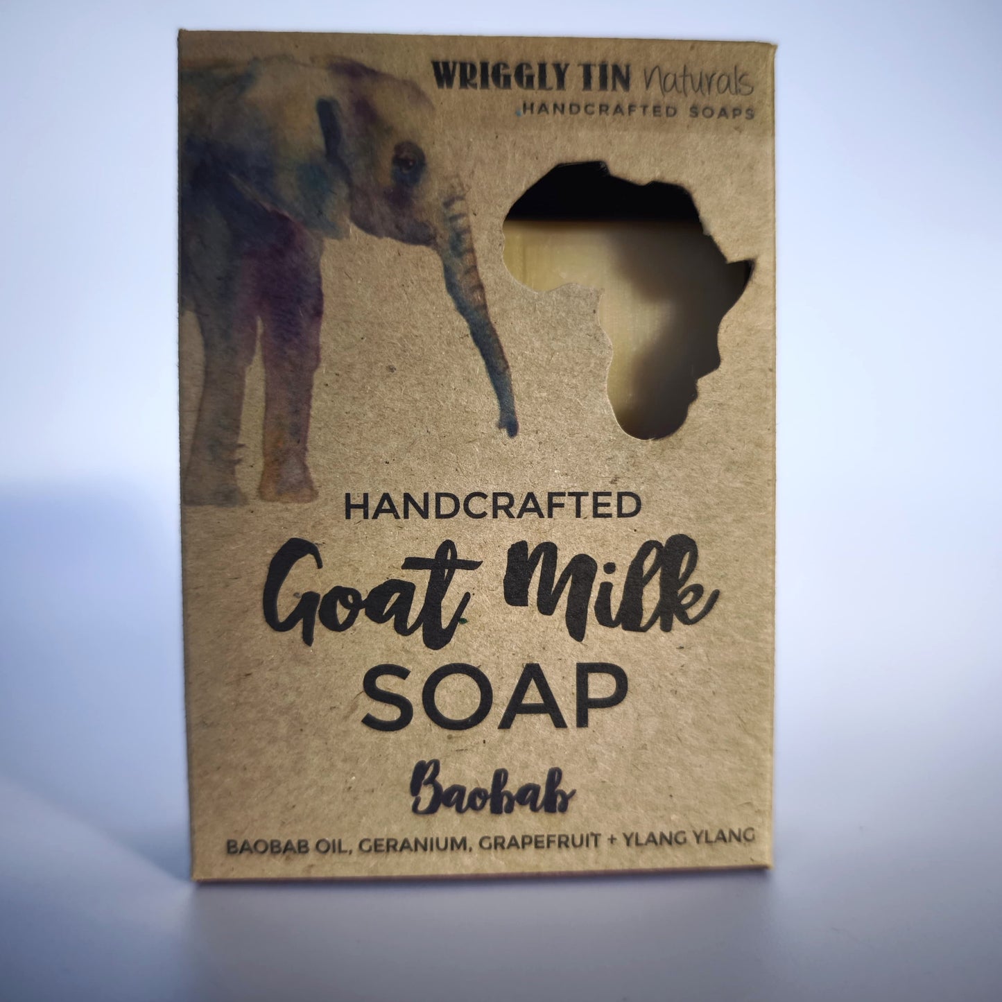 BAOBAB - Baobab Oil, Geranium, Grapefruit + Ylang Ylang Goat Milk Soap