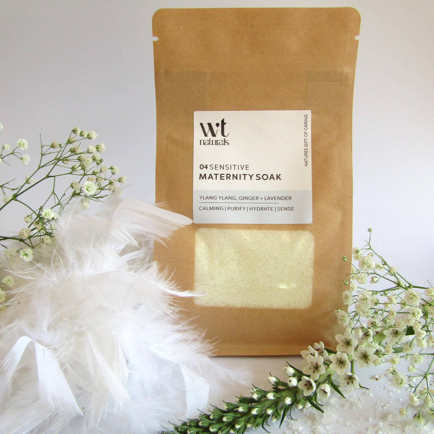 GOAT MILK MATERNITY BATH SOAK - Ylang Ylang, Ginger + Lavender