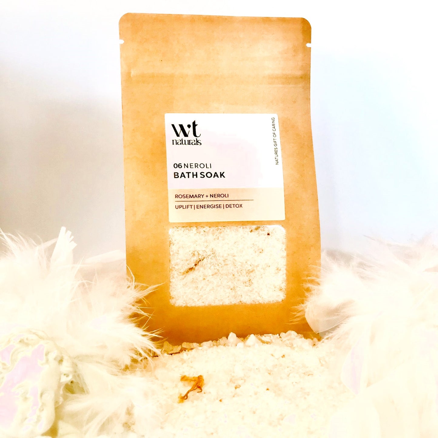NEROLI BATH SOAK - Sea Salts + Neroli Blend + Calendula