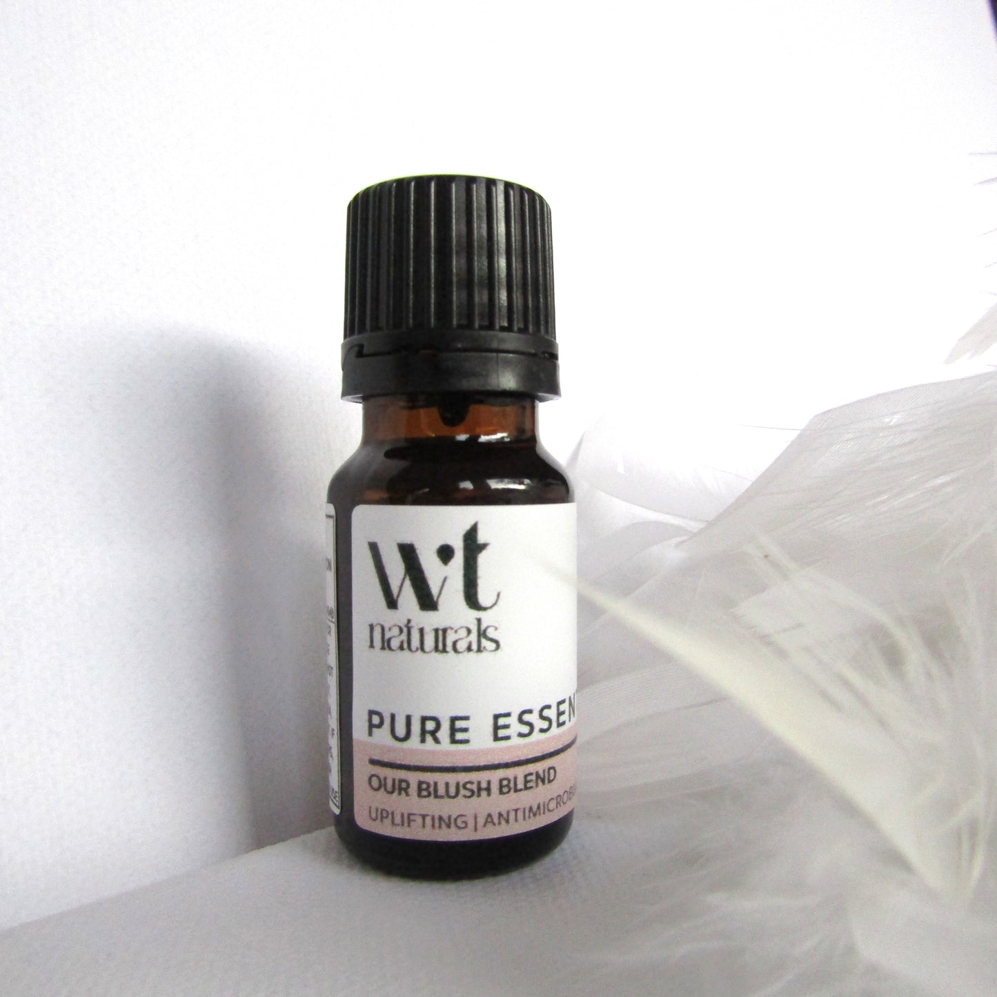 BLUSH Essential Oil Blend | 10ml | Lavandula angustifolia (Lavender) Oil, Rosa centifolia (Rose) Oil, and Aloysia citriodora (Lemon Verbena) Oil