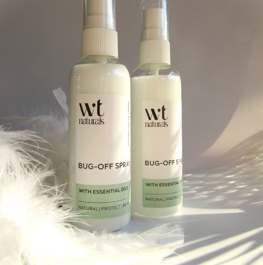 BUG-OFF SPRAY- Citronella, Rosemary, Lavender + Lemongrass Insect Repellent Spray