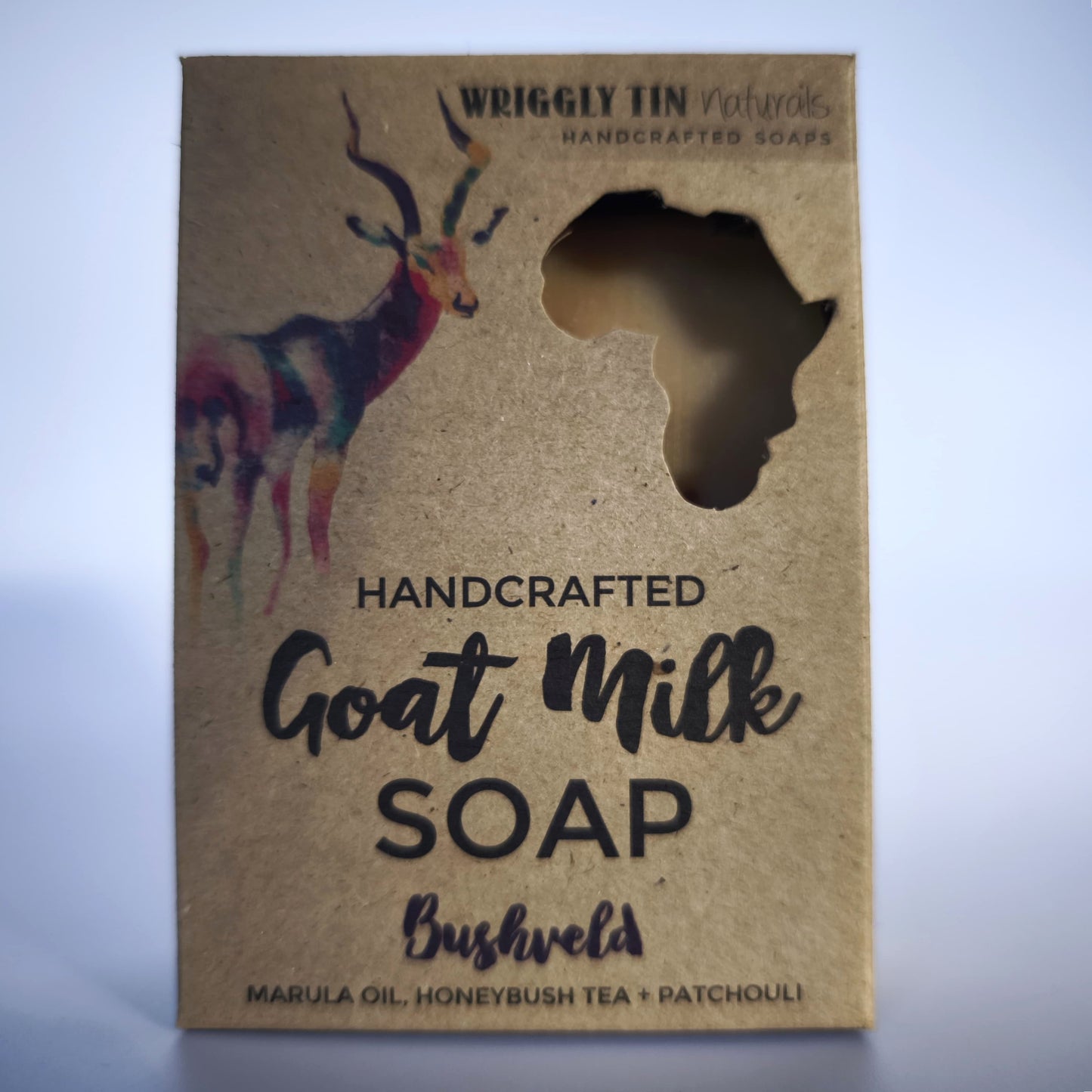 BUSHVELD - Honeybush Tea, Marula + Patchouli Goat Milk Soap