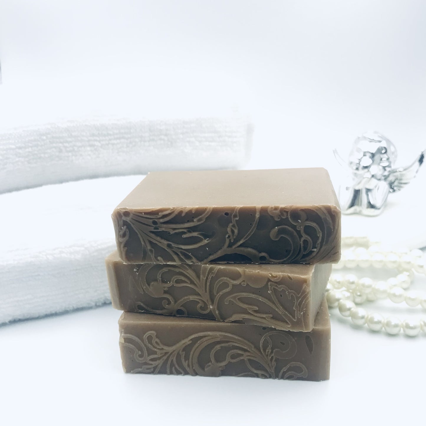 CLEOPATRA (Face + Body Bar) - Milk, Oats + Honey Goat Milk Soap