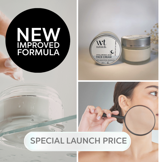 HYALURONIC ACID FACE CREAM with Liquid Crystal Technology + Botanicals | 50ml
