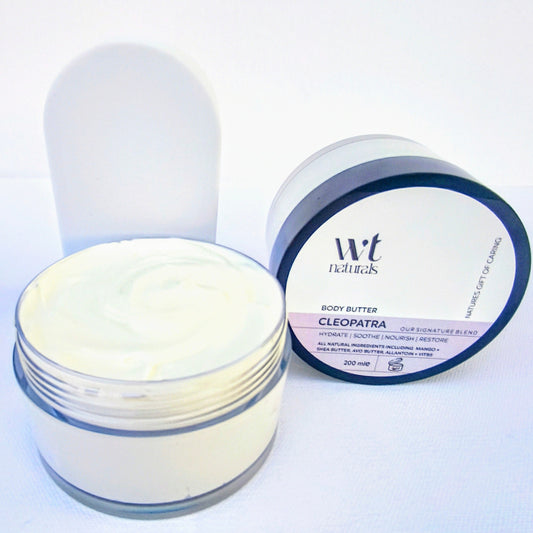 Body butter with pure essential oil