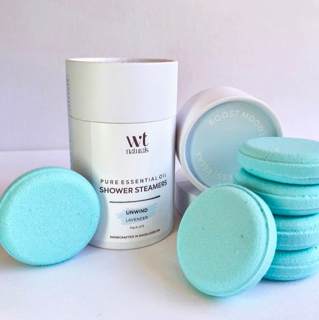 AROMATHERAPY SHOWER STEAMERS (Set of 5)