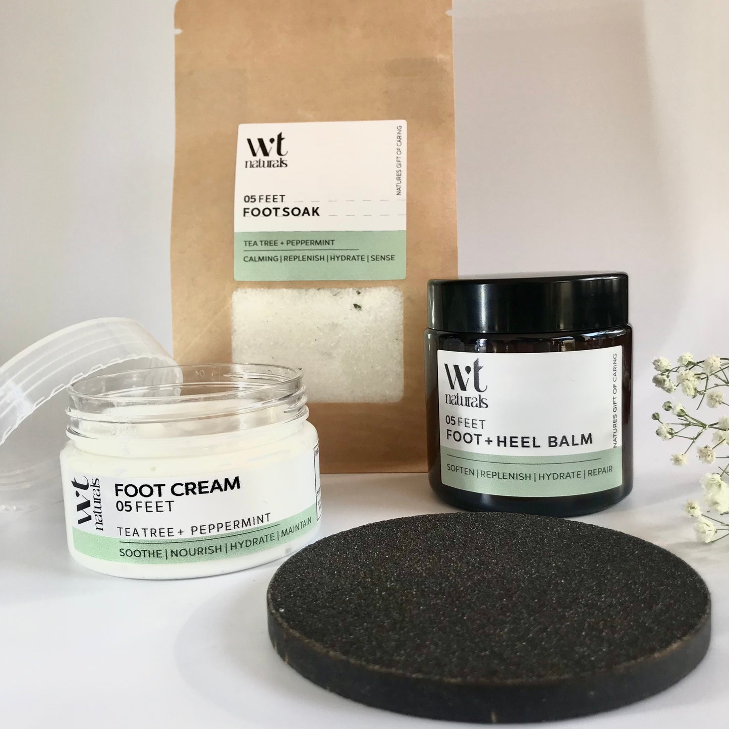 FOOT + HEEL BALM - Made with beeswax + essential oils - 100ml