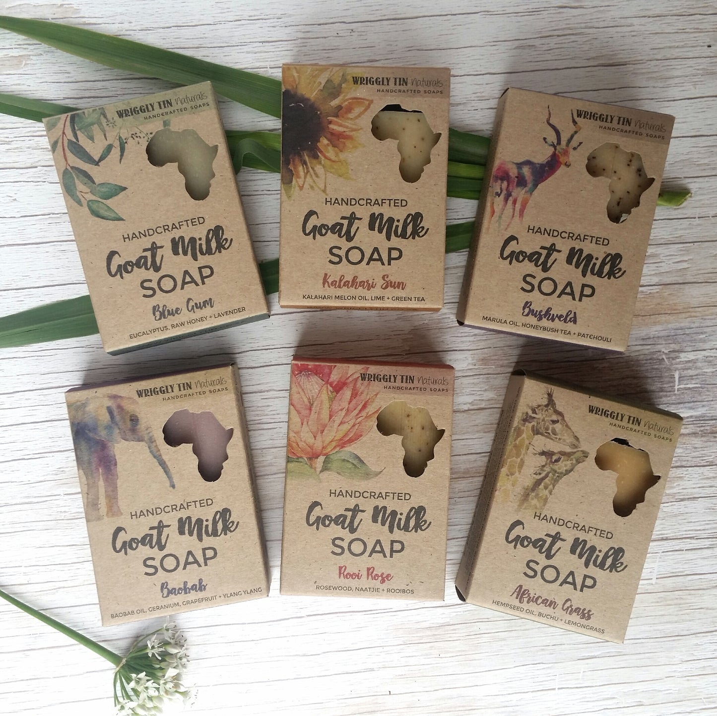 BLUE GUM - Eucalyptus, Raw Honey + Lavender Goat Milk Soap
