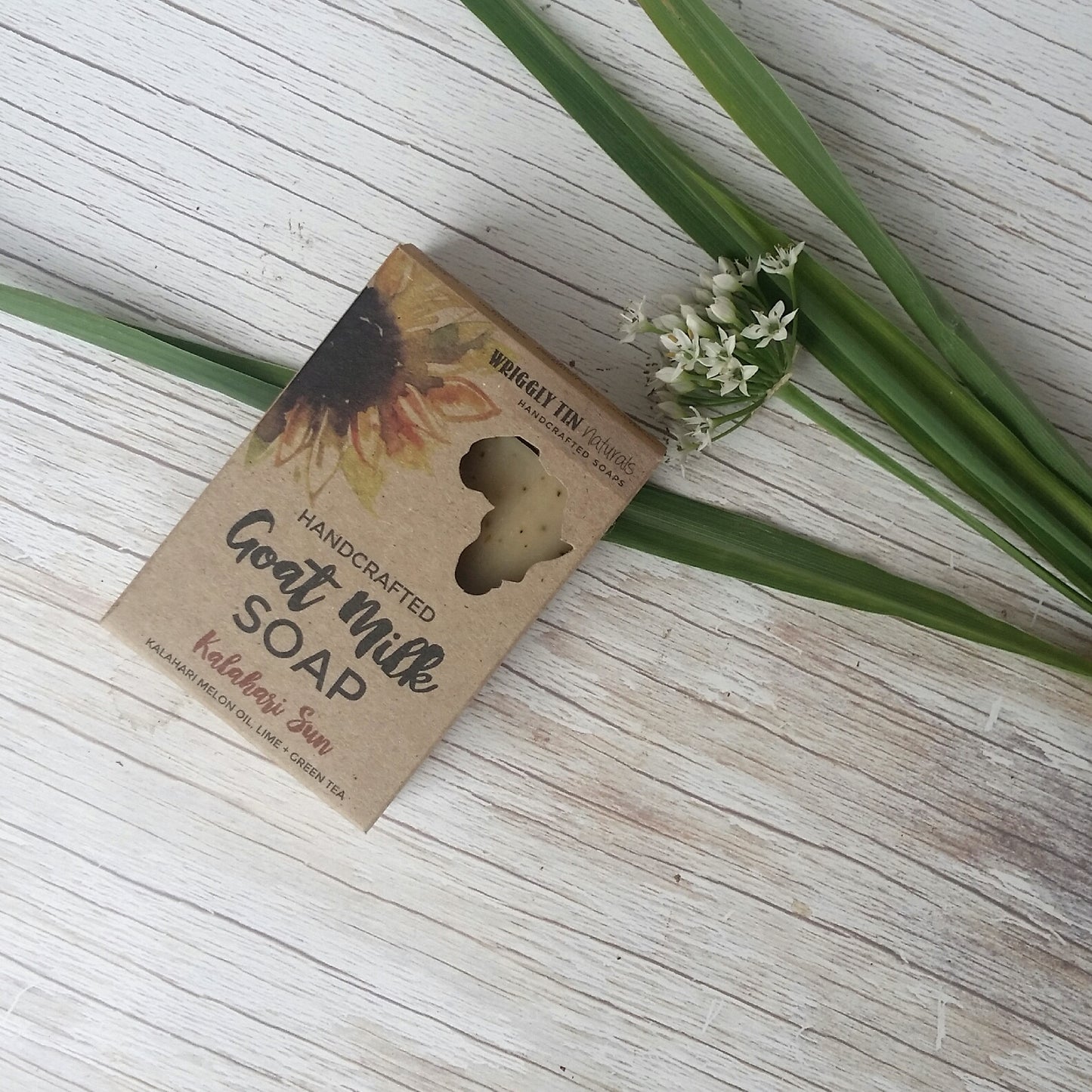 KALAHARI SUN - Kalahari Melon + Green Tea Goat Milk Soap