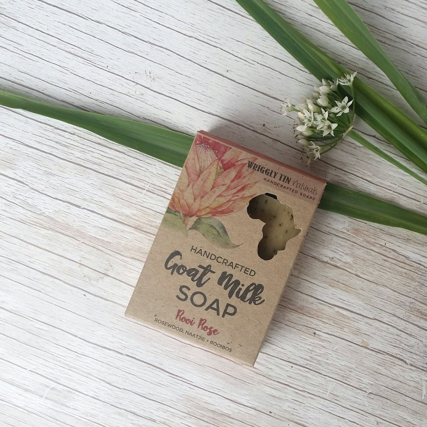 ROOI ROSE - Rosewood, Naartjie + Rooibos Goat Milk Soap