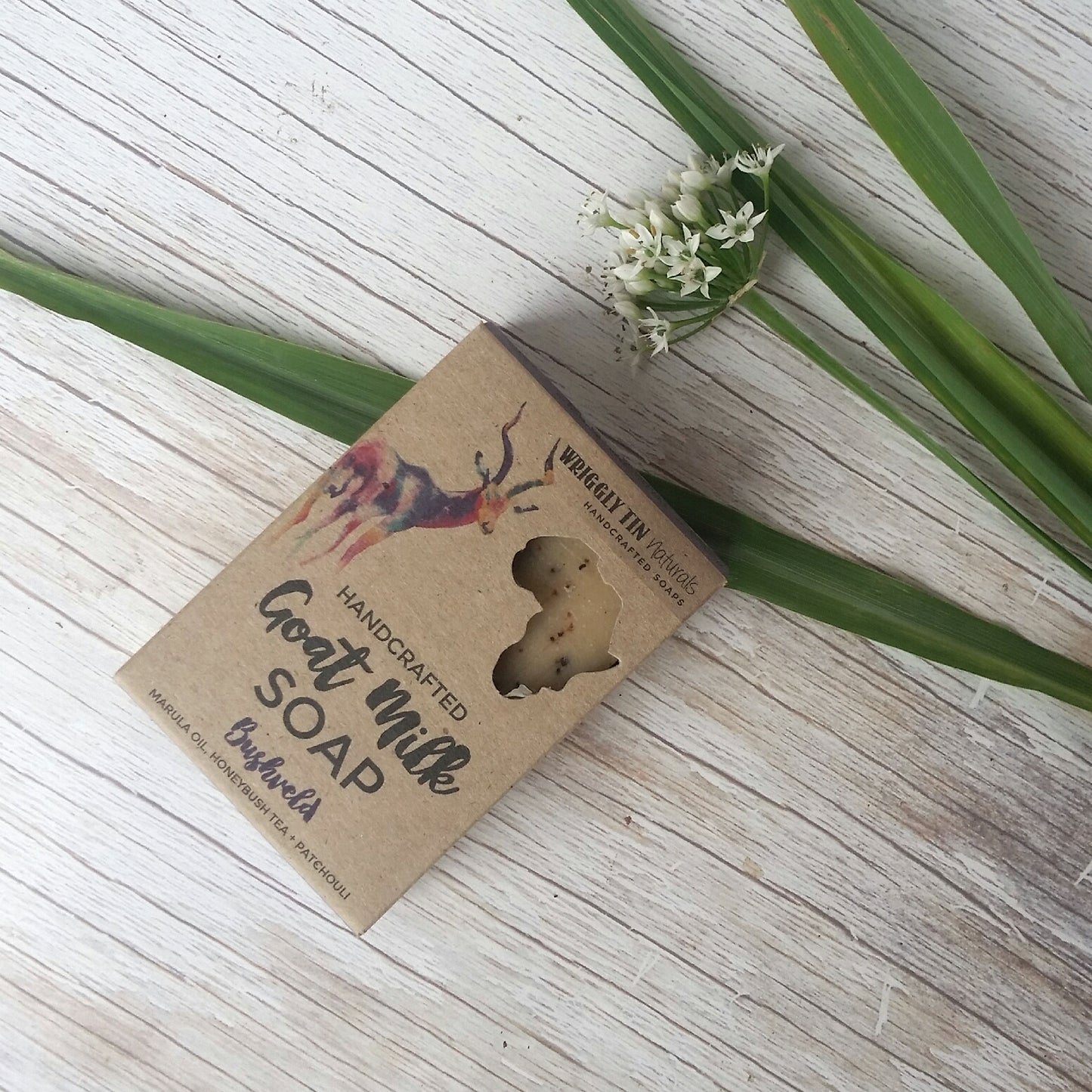 BUSHVELD - Honeybush Tea, Marula + Patchouli Goat Milk Soap