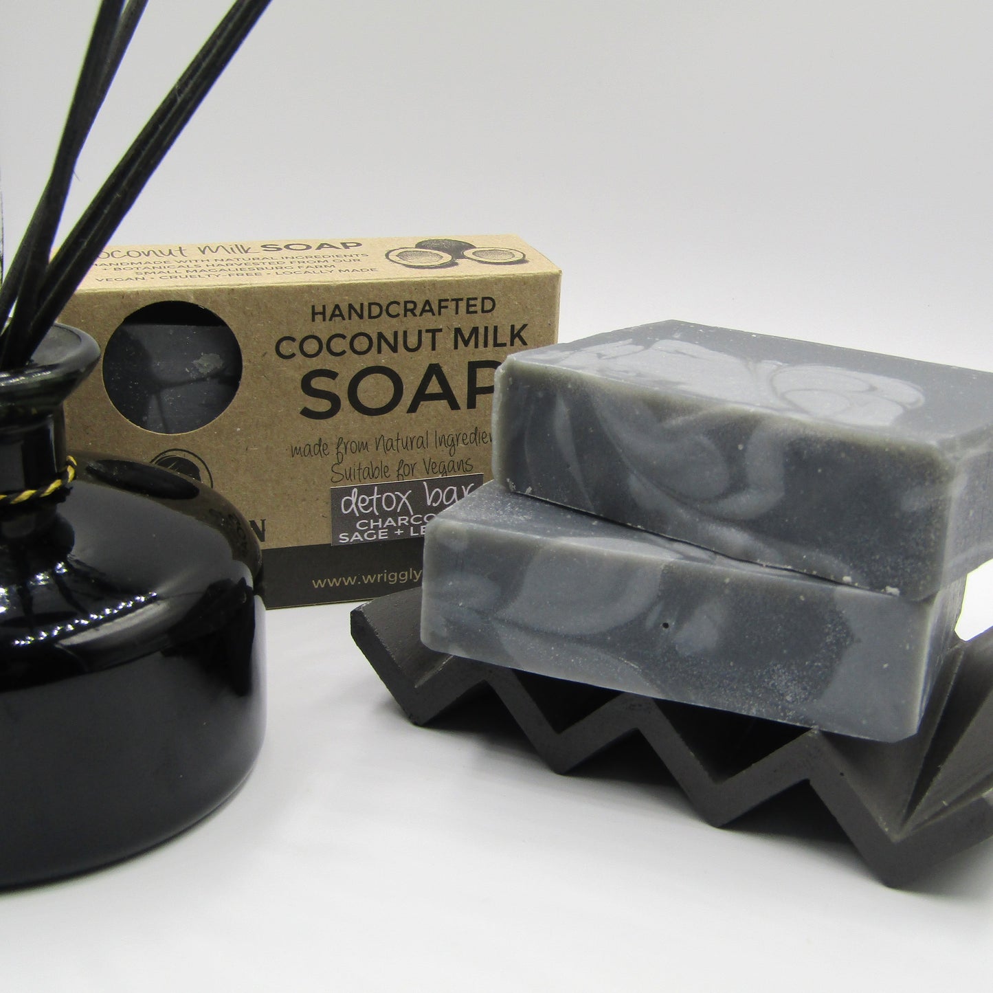 DETOX BAR - Coconut Milk Soap with Charcoal