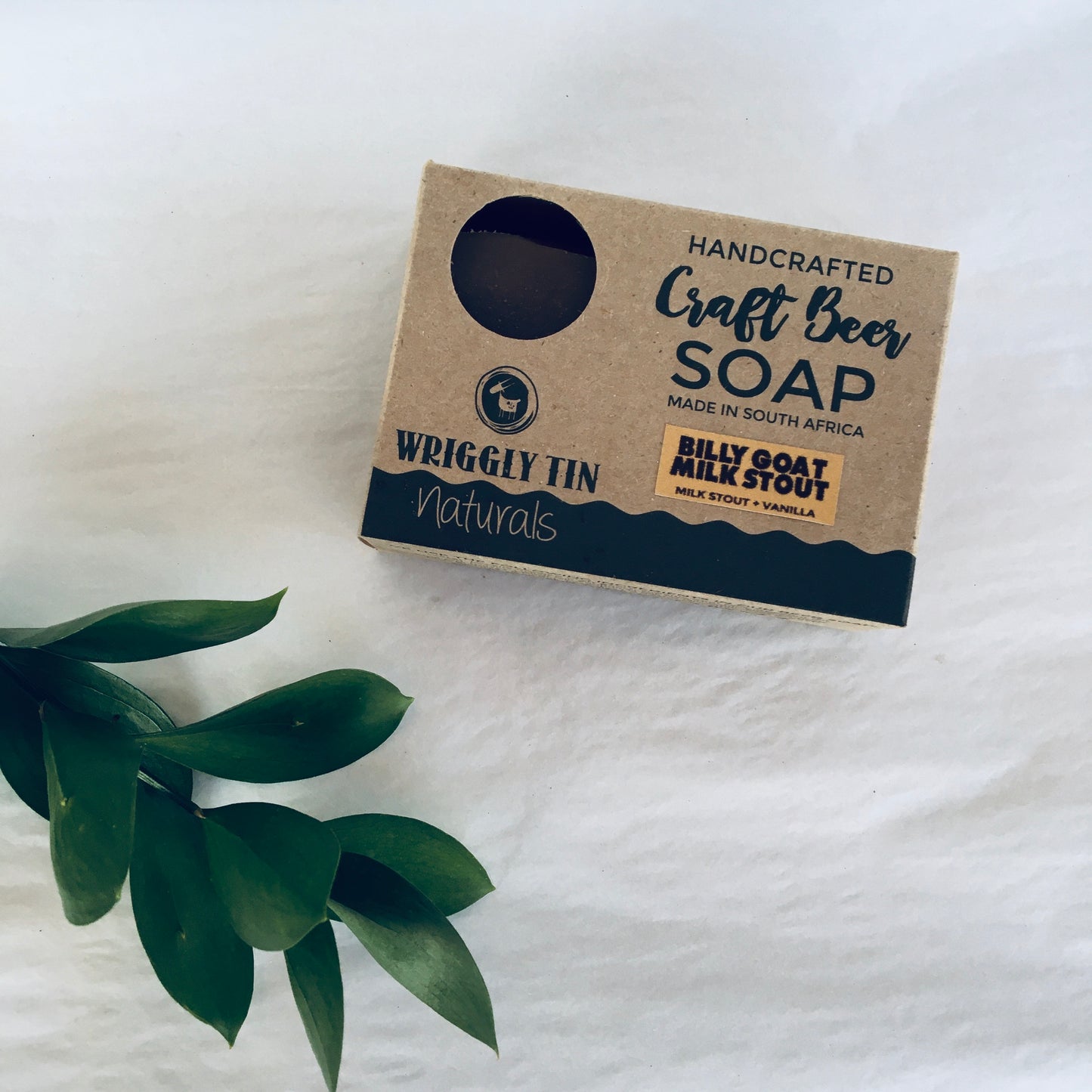 CRAFT BEER SOAP - Billy Goat Milk Stout - Goat Milk + Milk Stout