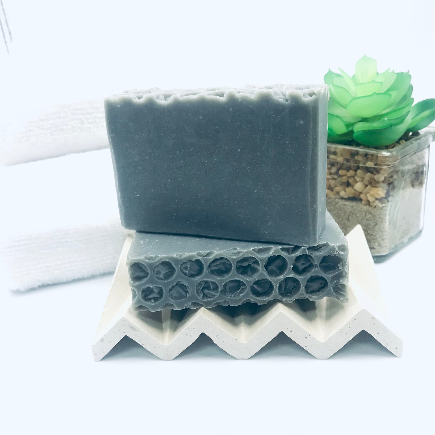 BLACK HONEY (Face + Body Bar) - Honey Charcoal Goat Milk Soap