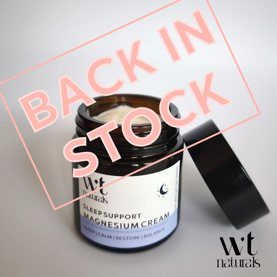 wriggly tin naturals magnesium butter sleep and menapause support