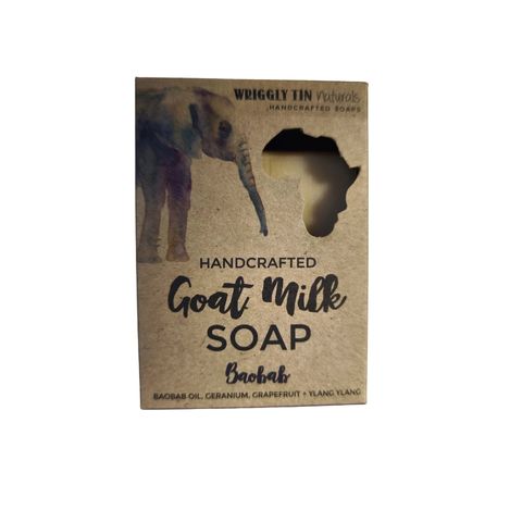 BAOBAB - Baobab Oil, Geranium, Grapefruit + Ylang Ylang Goat Milk Soap