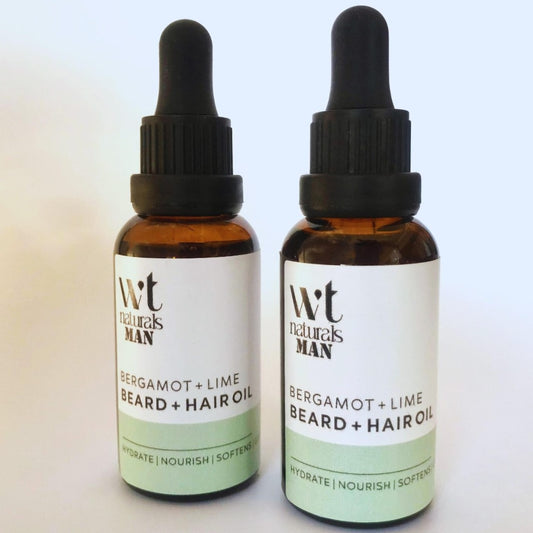 Beard + Hair Oil - Bergamot + Lime (NEW)