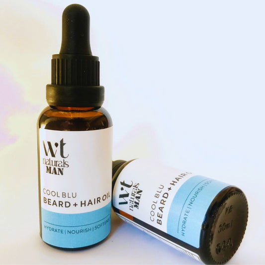 Beard + Hair Oil - Cool Blu (NEW)
