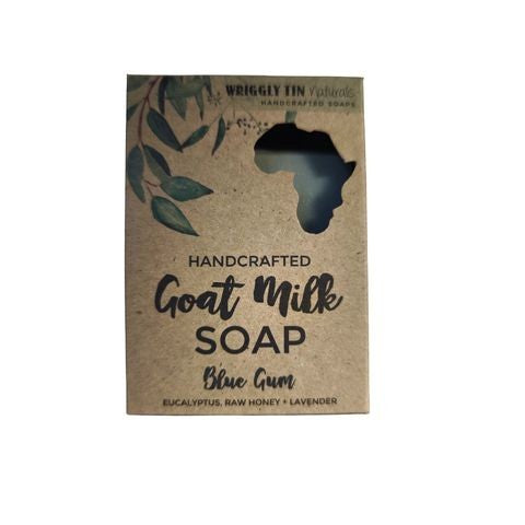 BLUE GUM - Eucalyptus, Raw Honey + Lavender Goat Milk Soap