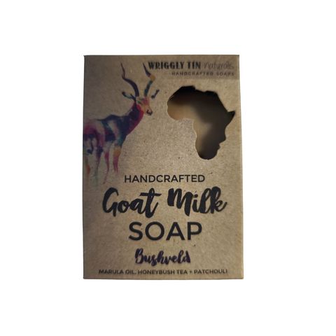 BUSHVELD - Honeybush Tea, Marula + Patchouli Goat Milk Soap