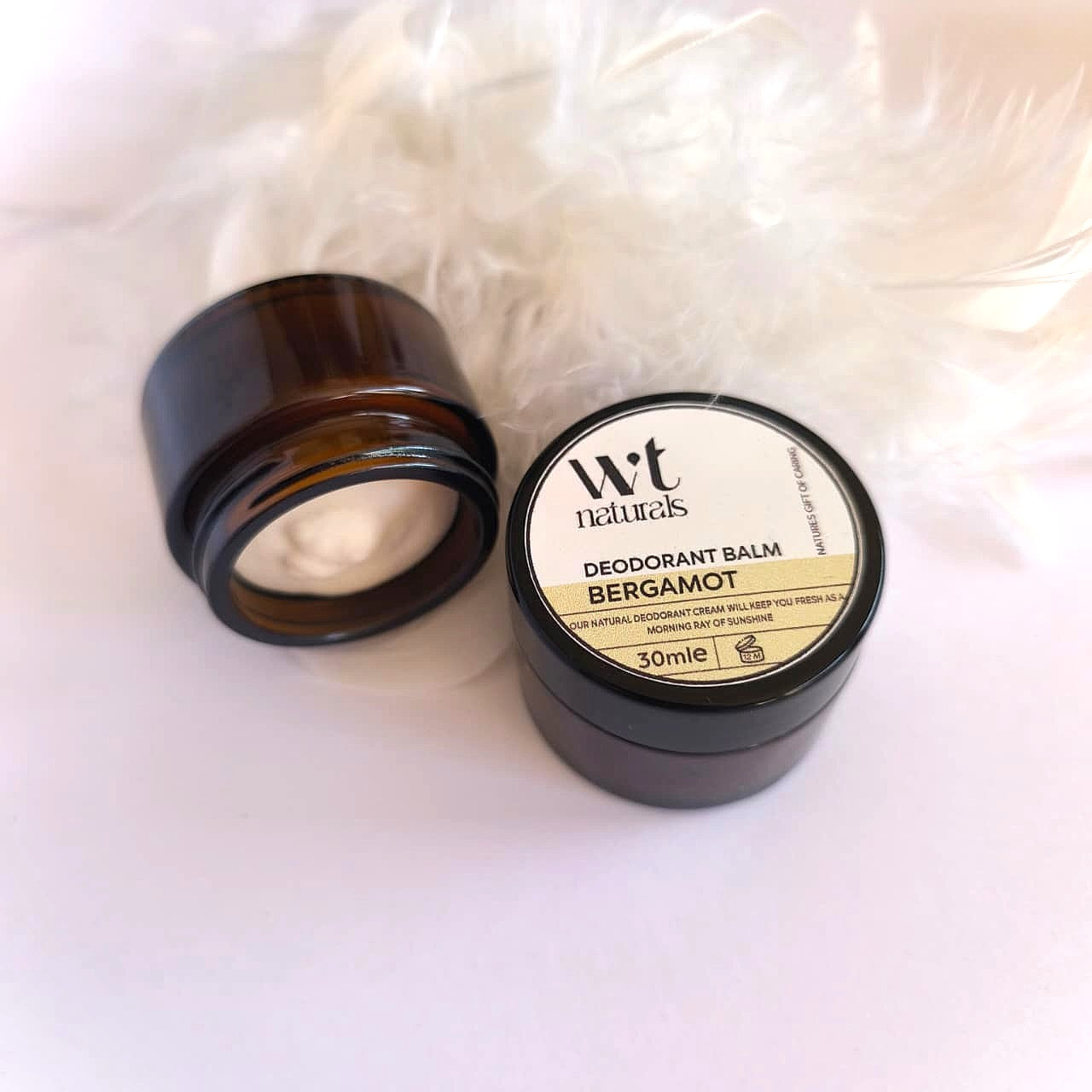 NATURAL DEODORANT BALM - BERGAMOT + LIME