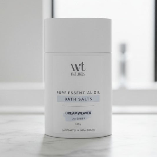 DREAM WEAVER BATH SALTS | Epson Bath Soak with Bilberry Bulgarian Lavender  | 350g