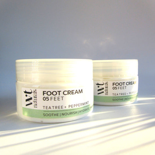 FOOT CREAM - With moisturising Goat Milk + Shea Butter - 100ml