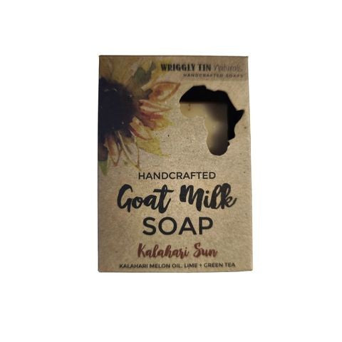 KALAHARI SUN - Kalahari Melon + Green Tea Goat Milk Soap
