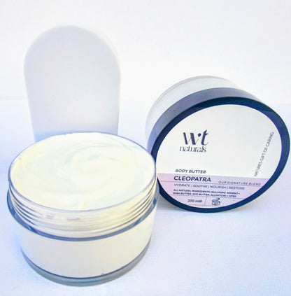 LUXURIOUS BODY BUTTER  - Made with Goat Milk, Mango Butter, Allantoin + Vitamin B5 - 200ml