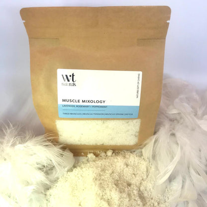 MUSCLE MIXOLOGY - Magnesium Bath Soak with essential oils (800g)