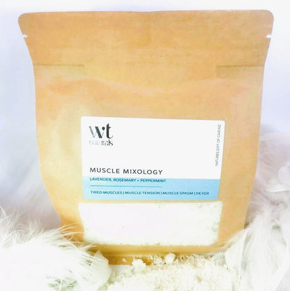 MUSCLE MIXOLOGY - Magnesium Bath Soak with essential oils (800g)