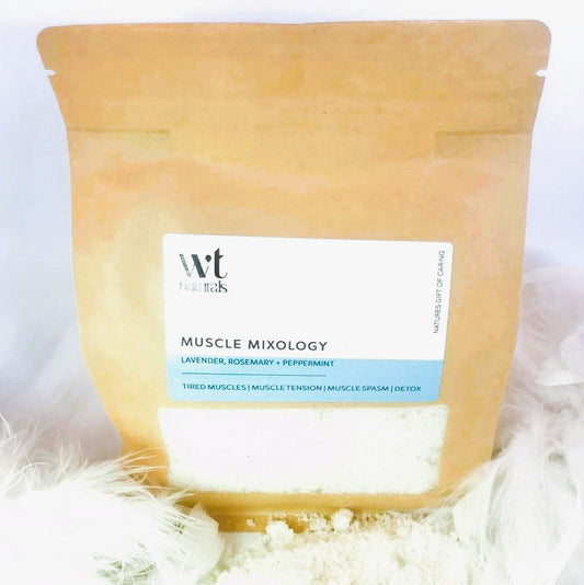 MUSCLE MIXOLOGY - Magnesium Bath Soak with essential oils (800g)