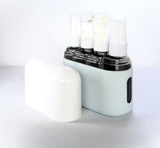 4-Piece Travel Set - Refillable Bottles