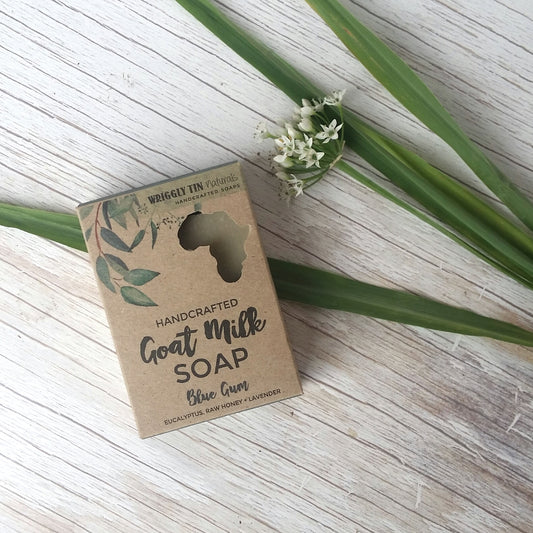 Goat Milk Soap with Essential Oils of Eucalyptus and African Lavender
